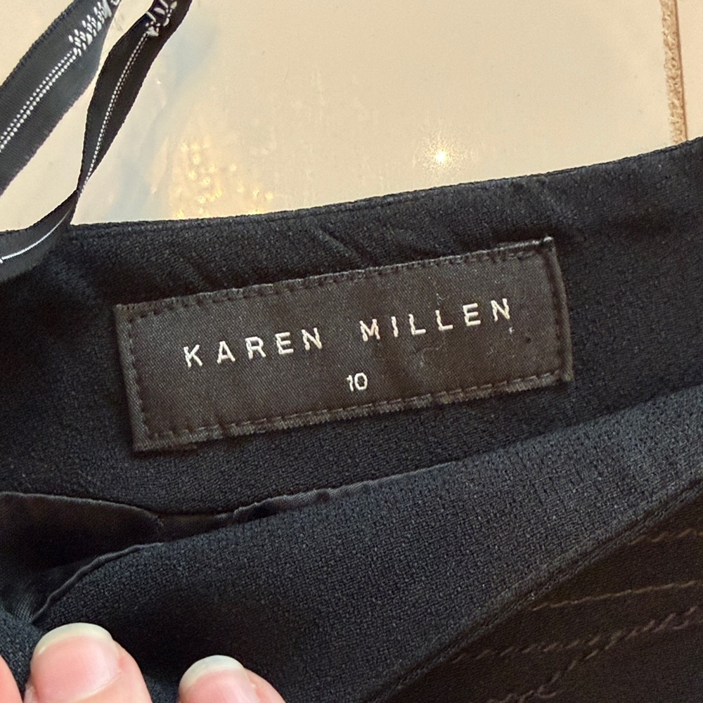 Karen Millen Black Pencil Skirt US 6 | UK 10 - Picture 3 of 8